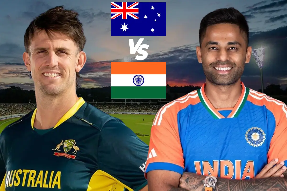 India vs Australia Head-to-Head ODI 2025 at Optus Stadium Perth